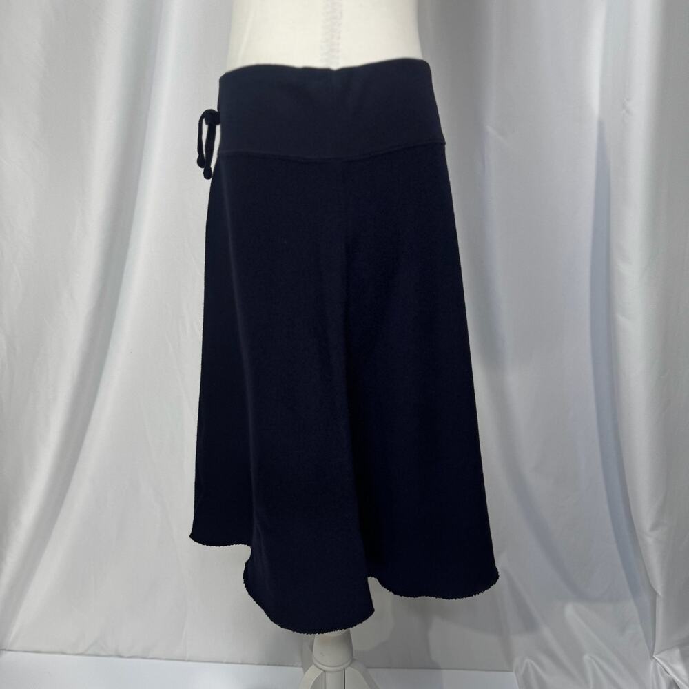 Ralph Lauren Cotton Skirt Medium A-Line Navy Athleisure Old Money Cruise Resort - Picture 15 of 16